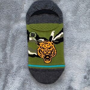 New Stance Tiger no slip no show socks L LRG